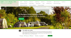 Desktop Screenshot of parkersfarmholidays.co.uk